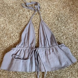 Backless halter top size XS Us size 2